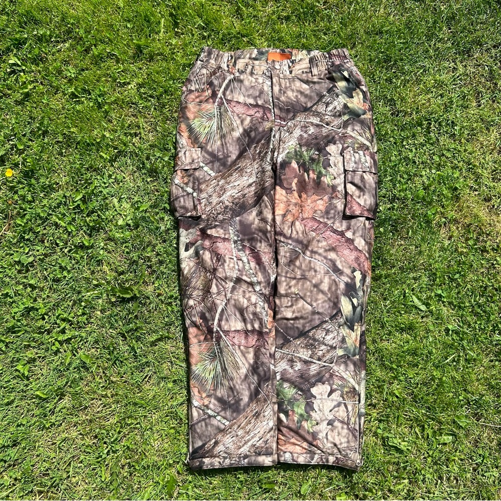 Rustic Ridge 3D Realtree Camouflage Hunting Pants Men’s L Multicolor Green Brown